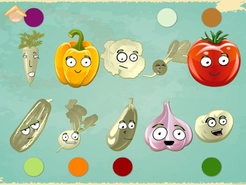 Смешные овощи! Развивающие игры для детей малышей айпад изображения 4
