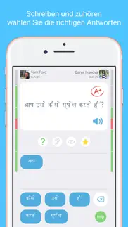 hindi lernen mit lingo play iphone bildschirmfoto 2