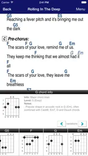 guitartapp pro - tabs & chords iphone images 3