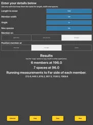 baluster post space calculator ipad images 3