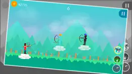 funny archers - 2 player archery games iphone images 2
