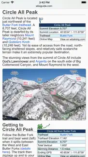 wasatch backcountry skiing map iphone images 3
