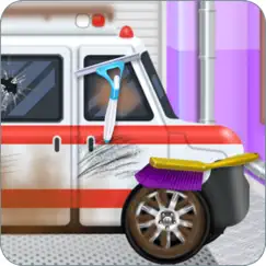 emergency vehicles at car wash logo, reviews