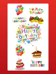 happy birthday sticker hbd app ipad images 1