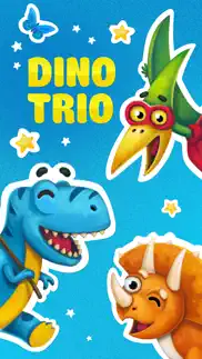 dino trio. your dinosaurs pets iphone images 1