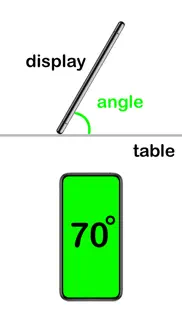 70 degree : smart protractor iphone images 1