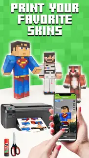 papercraft for minecraft pe iphone images 1