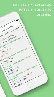 high school math - calculus iPhone Captures Décran 2