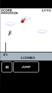 jumping stick man fire meteor iphone images 2