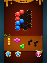 honeycomb puzzle - game iPad Captures Décran 2