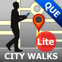 quebec city map and walks logo, reviews