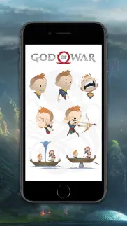 god of war stickers iphone resimleri 2