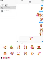 animated biscuit in love emoji ipad images 2