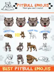 pitbullmoji - pit bull emojis ipad images 2