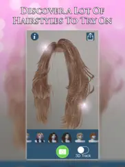 cheveux 3d -changez votre look iPad Captures Décran 4