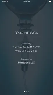 drug infusion - iv medications iPhone Captures Décran 1