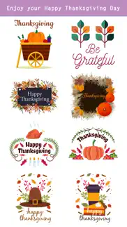 happy thanksgiving day sticker iphone images 4