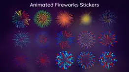 animated fireworks stickers im iphone images 2