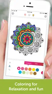 coloring book: mandala, pixel iphone images 1