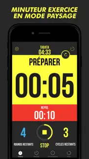minuteur plus – workouts timer iPhone Captures Décran 2