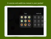 the tea app iPad Captures Décran 1