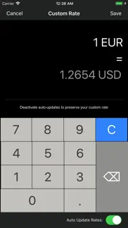 ecurrency - currency converter iphone resimleri 4