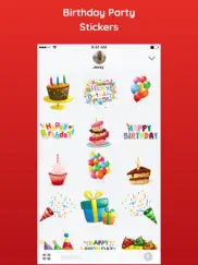 happy birthday sticker hbd app ipad images 3