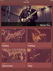electric blues guitar lessons ipad capturas de pantalla 1