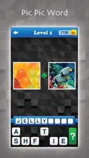 picpicword - new 2 pics 1 word puzzle iphone images 1