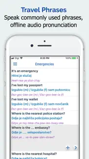 croate dictionnaire iPhone Captures Décran 4