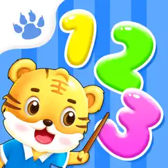 number learning - tiger school logo, reviews