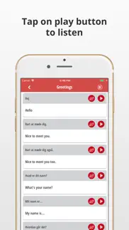 learn danish language iphone capturas de pantalla 2