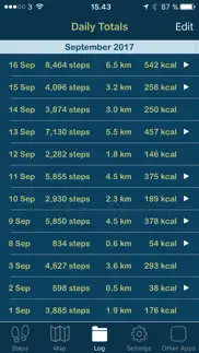 isteps gps pedometer pro iphone images 3