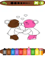 bear coloring and painting book ipad images 3