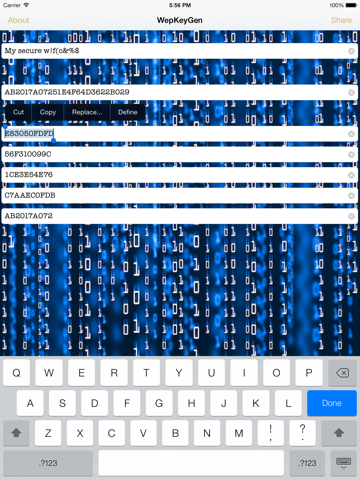wep keys for wifi passwords ipad capturas de pantalla 4