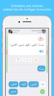 arabisch lernen mit lingo play iphone bildschirmfoto 2