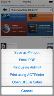 actprinter - virtual printer iPhone Captures Décran 4