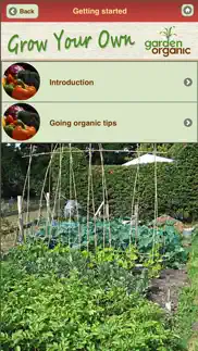 growing organic vegetables iPhone Captures Décran 3