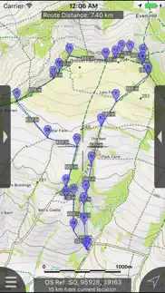 cotswolds maps offline iPhone Captures Décran 1