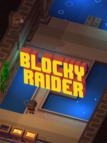 blocky raider ipad bildschirmfoto 1