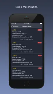 techapp para volkswagen iphone capturas de pantalla 2