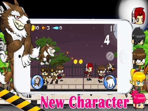 werewolf fighting game ipad images 1