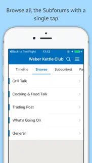 weber kettle club iphone capturas de pantalla 3