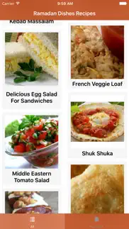 ramadan dishes recipes iPhone Captures Décran 1
