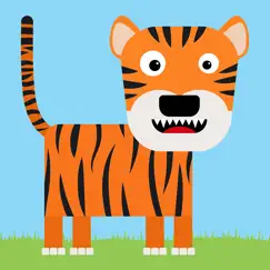 my first words animal - easy english spelling app for kids hd logo, reviews
