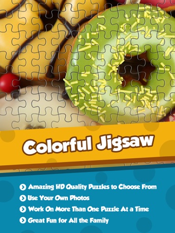 colorful jigsaw - unique hd puzzle pic adventure craft 4 girly girls ipad images 1