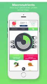kcalo: calcul calorie & régime alimentaire journal iPhone Captures Décran 3