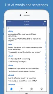 mastering oxford 3000 word list - quiz, flashcard and match game iphone images 1