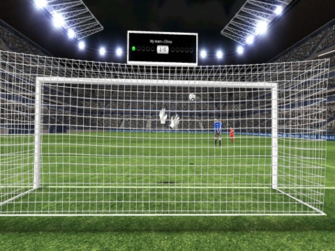 final kick vr - virtual reality free soccer game for google cardboard ipad capturas de pantalla 3