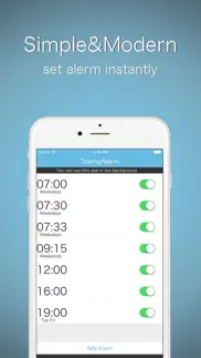 talking alarm clock -free app with speech voice iphone images 1
